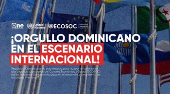 República Dominicana es elegida como miembro de la Comisión de Estadística de las Naciones Unidas, órgano subsidiario del Consejo Económico y Social de la ONU (ECOSOC, en inglés).