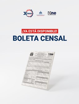 Boleta Censal Impresa - X Censo Nacional de Población y Vivienda