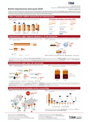 Boletín importaciones enero-junio 2023
