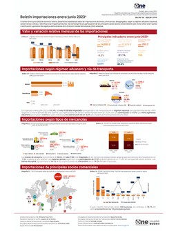 Boletín importaciones enero-junio 2023