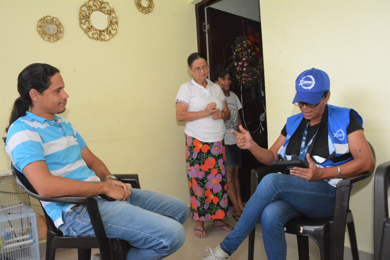 Los Ríos, Jardines del Norte y Los Próceres en el Distrito Nacional apoyan el censo