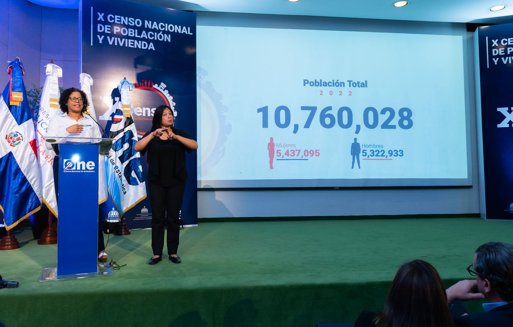 ONE informa los primeros resultados preliminares del X Censo Nacional de Población y Vivienda