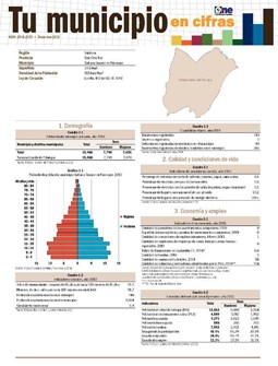 Boletín Tu Municipio en Cifras Valdesia San Cristóbal Sabana Grande de Palenque 2016