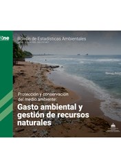 Boletín de Estadísticas Ambientales No. 10 - Protección y conservación del medio ambiente - Gasto y gestión en la protección del medio ambiente