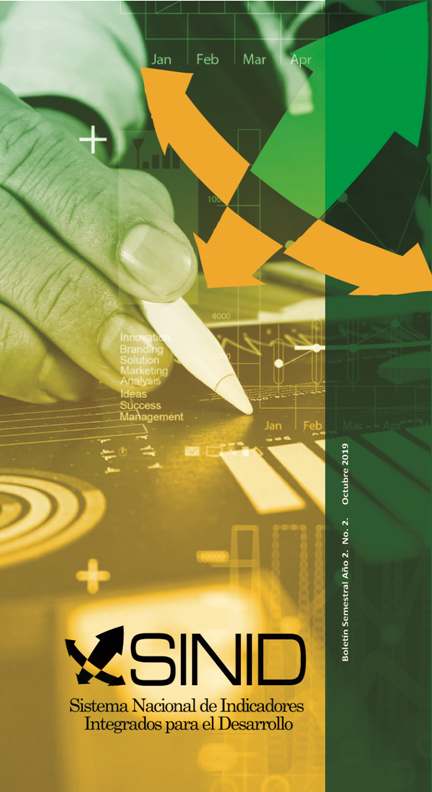 Boletín Sistema Nacional de Indicadores Integrados para el Desarrollo 2 Situación Económica Octubre 2019