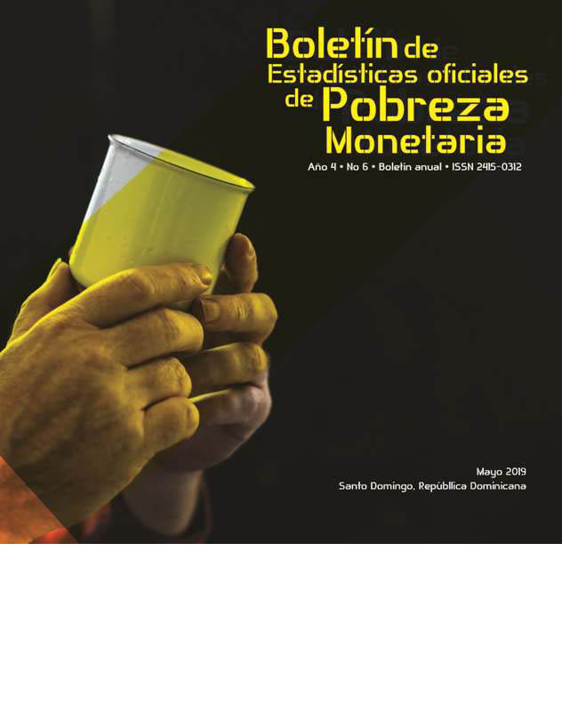 Boletín de Estadísticas Oficiales de Pobreza Monetaria 6 Mayo 2019