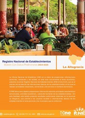 Boletín Preliminar Registro Nacional de Establecimientos La Altagracia 2014-2015