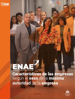 Encuesta Nacional de Actividad Económica (ENAE) 2023: Características de las empresas, según el sexo de la máxima autoridad de la empresa