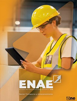 Transporte y almacenamiento. Encuesta Nacional de Actividad Económica 2019